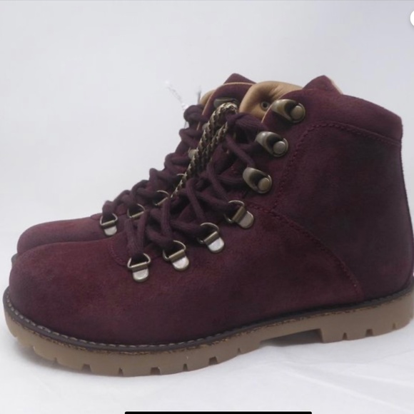 Birkenstock Shoes - SALE Birkenstock Jackson Ochre Burgundy Red Leather Ankle Boots EU 36 US 5 NEW